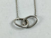 Tiffany & Co. Tiffany Double Loop Necklace SV925 Silver Necklace