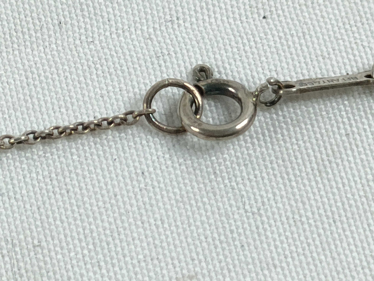 Tiffany & Co. Tiffany Double Loop Necklace SV925 Silver Necklace