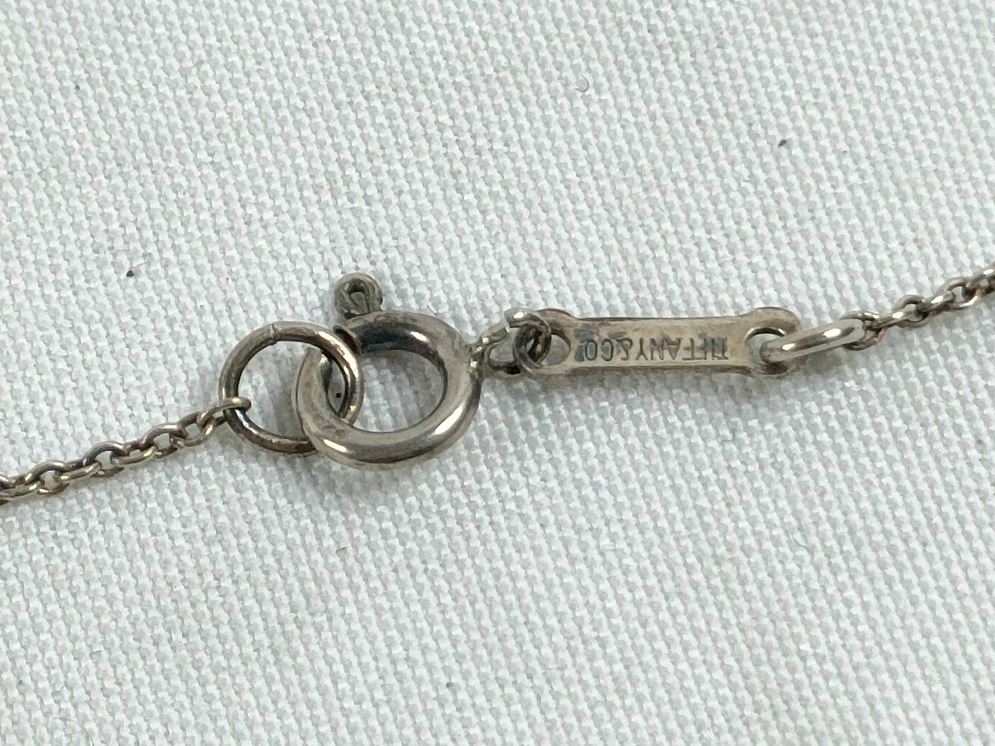 Tiffany & Co. Tiffany Double Loop Necklace SV925 Silver Necklace