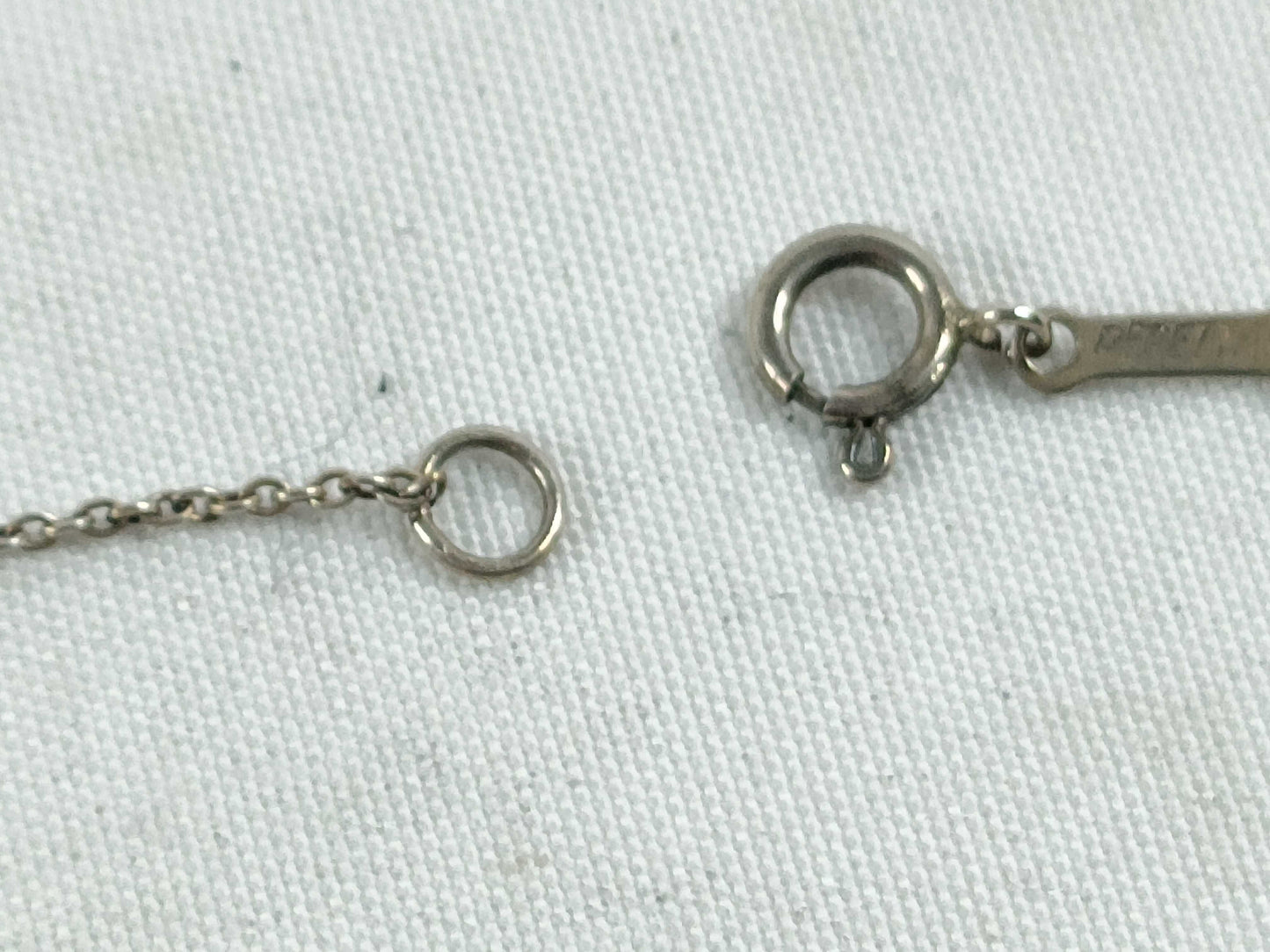 Tiffany & Co. Tiffany Double Loop Necklace SV925 Silver Necklace