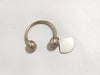 Tiffany & Co. Tiffany Baseball SV925 Key Ring Silver Key Case/Key Holder