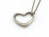 Tiffany & Co. Open Heart Tiffany Open Heart Necklace SV925 Silver Necklace