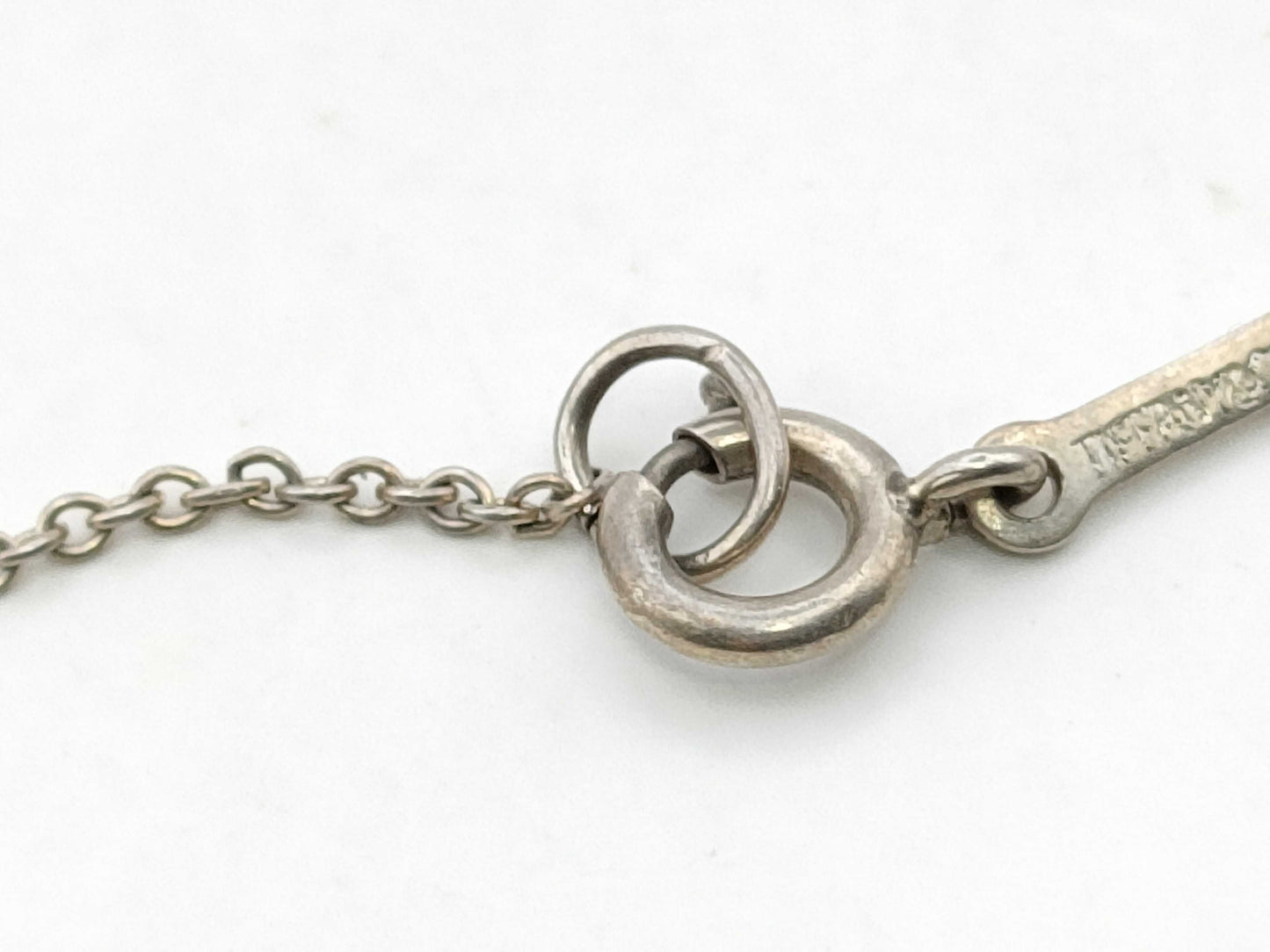Tiffany & Co. Open Heart Tiffany Open Heart Necklace SV925 Silver Necklace