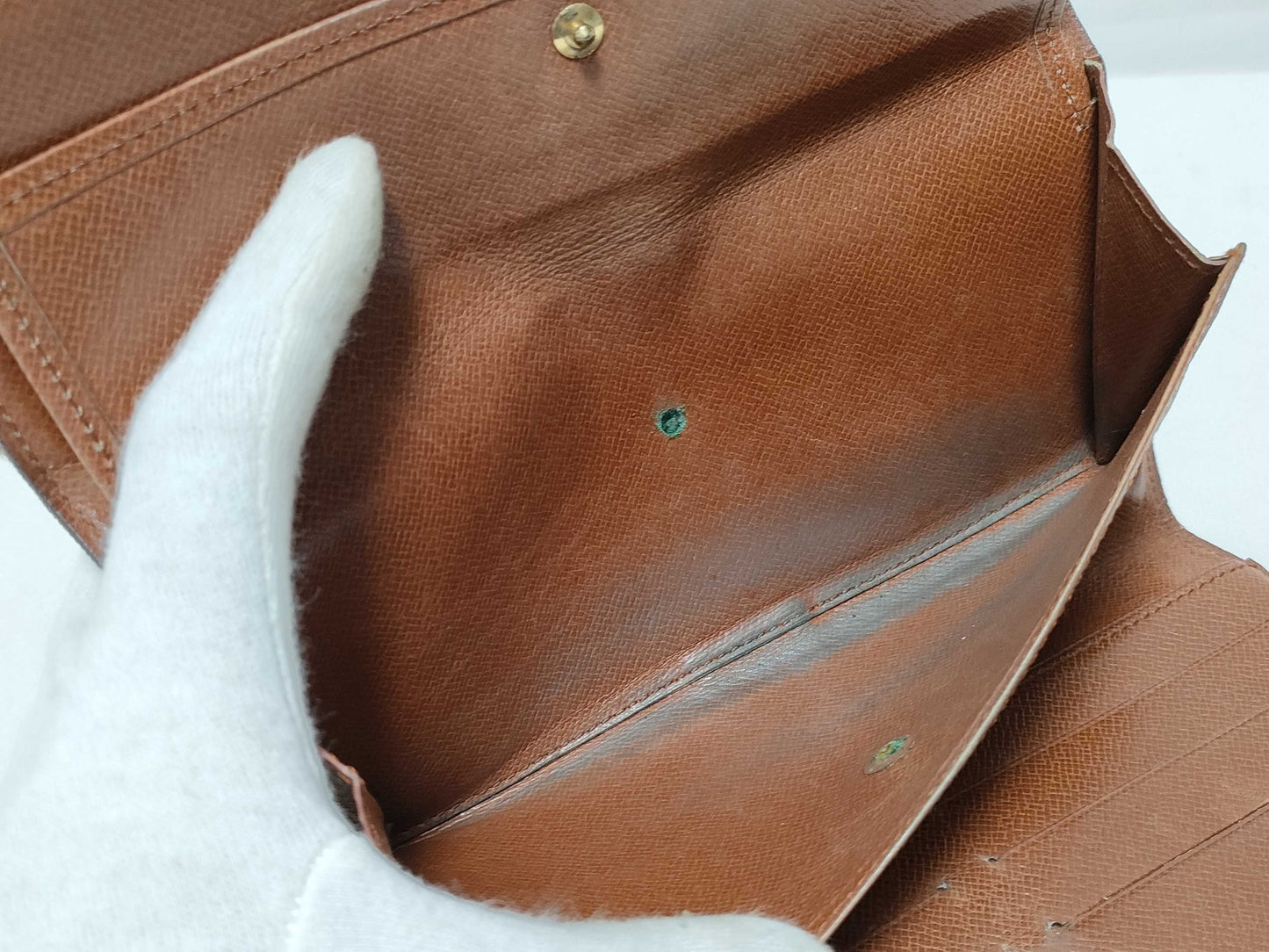 LOUIS VUITTON Monogram LV Monogram Porte Tresor International M61215 MI874 Wallet