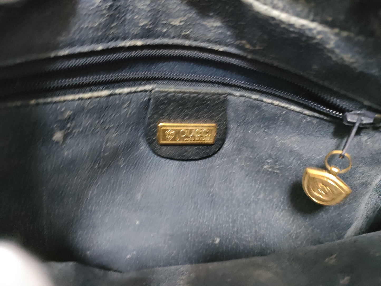 GUCCI GG Supreme Shoulder Bag 007/084/0423 Navy