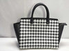 Michael Kors Michael Kors PVC Handbag Black x White Handbag