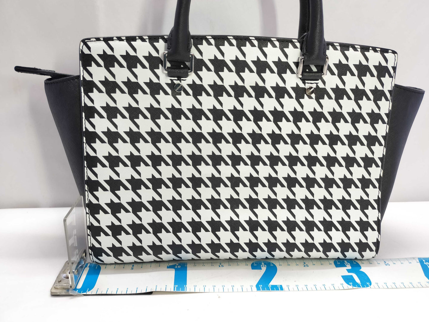 Michael Kors Michael Kors PVC Handbag Black x White Handbag