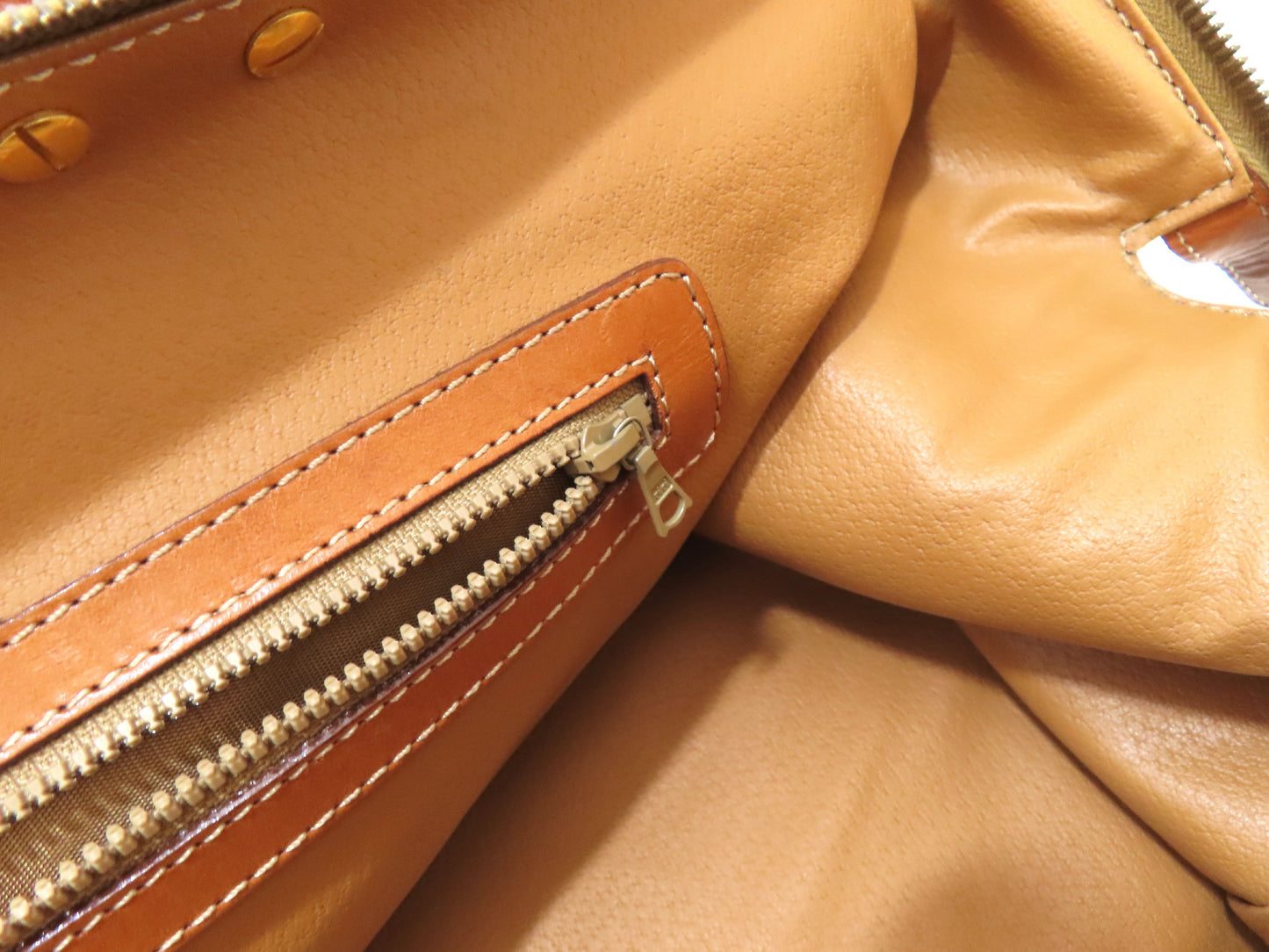 CELINE Macadam PVC and Leather 2-Way Boston Bag M94 Brown Boston Bag