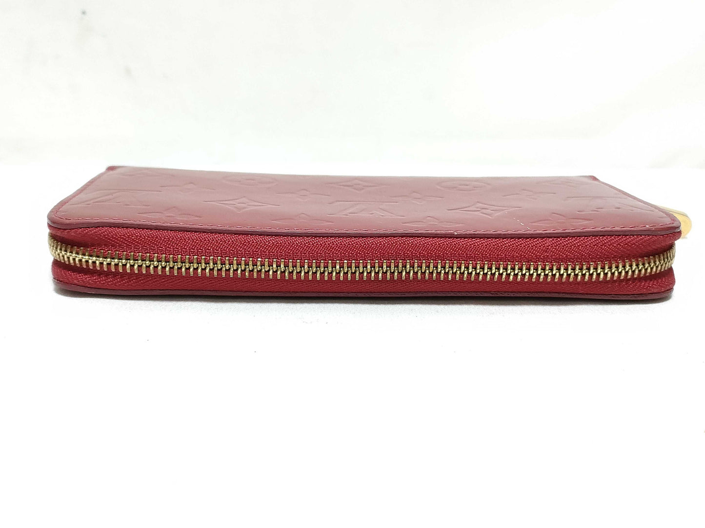 LOUIS VUITTON Vernis LV Vernis Zippy Wallet M90200 CA2181 Wallet
