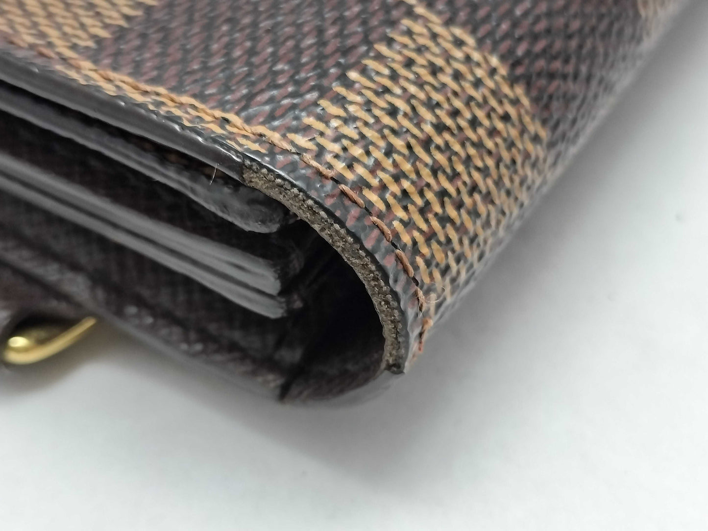 LOUIS VUITTON Damier Accordion N60002 TH1015 Wallet