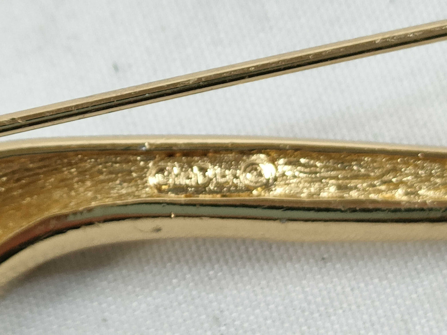 Dior Christian Dior Brooch GP Gold Brooch