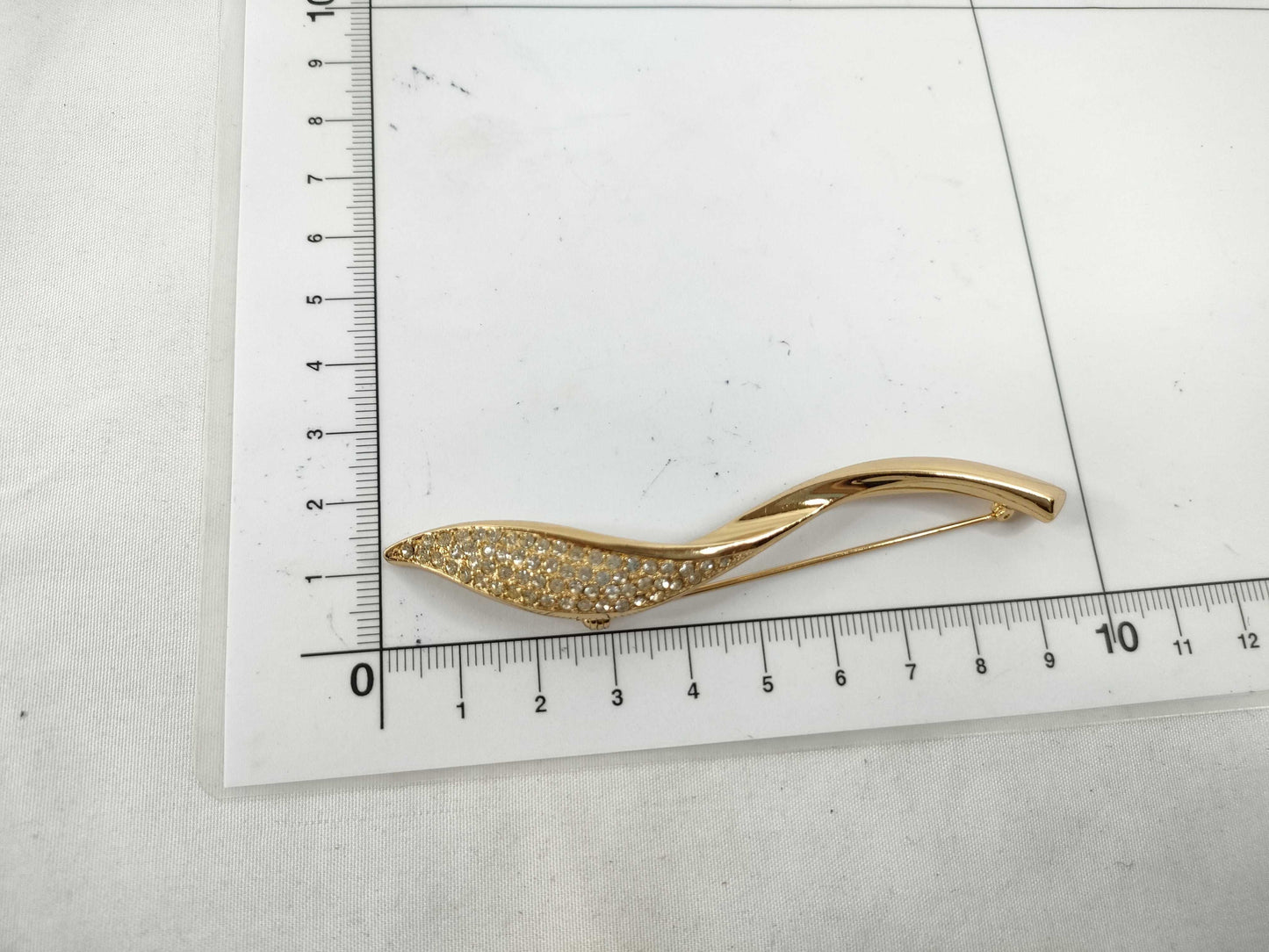 Dior Christian Dior Brooch GP Gold Brooch