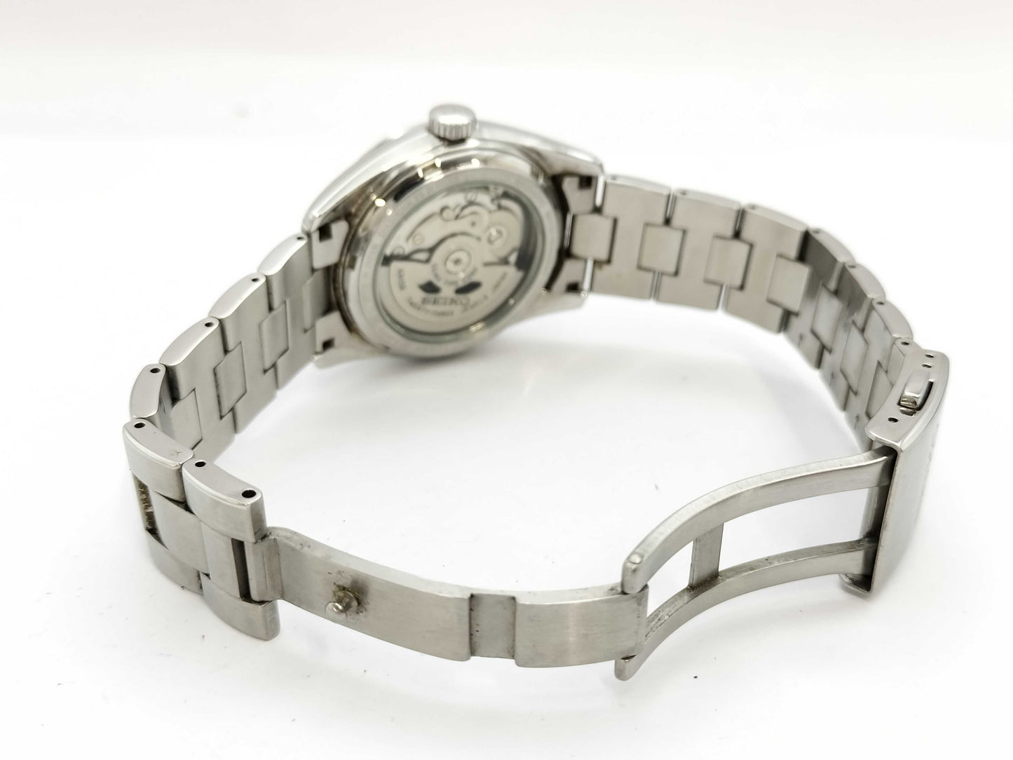 SEIKO Mechanical 6R15-00C0 0D0214 Automatic Silver Dial Men's Watch