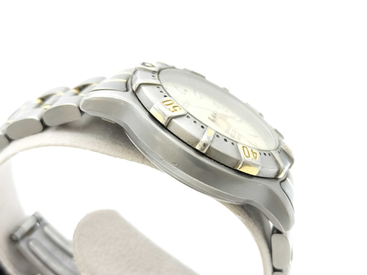 SEIKO Scuba 7N35-6100 510611 Quartz Gold Dial Boys' Watch