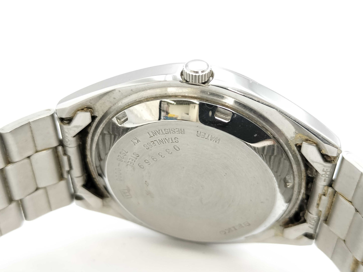 SEIKO 7S26-0060 033969 Automatic Silver Dial Men's Watch
