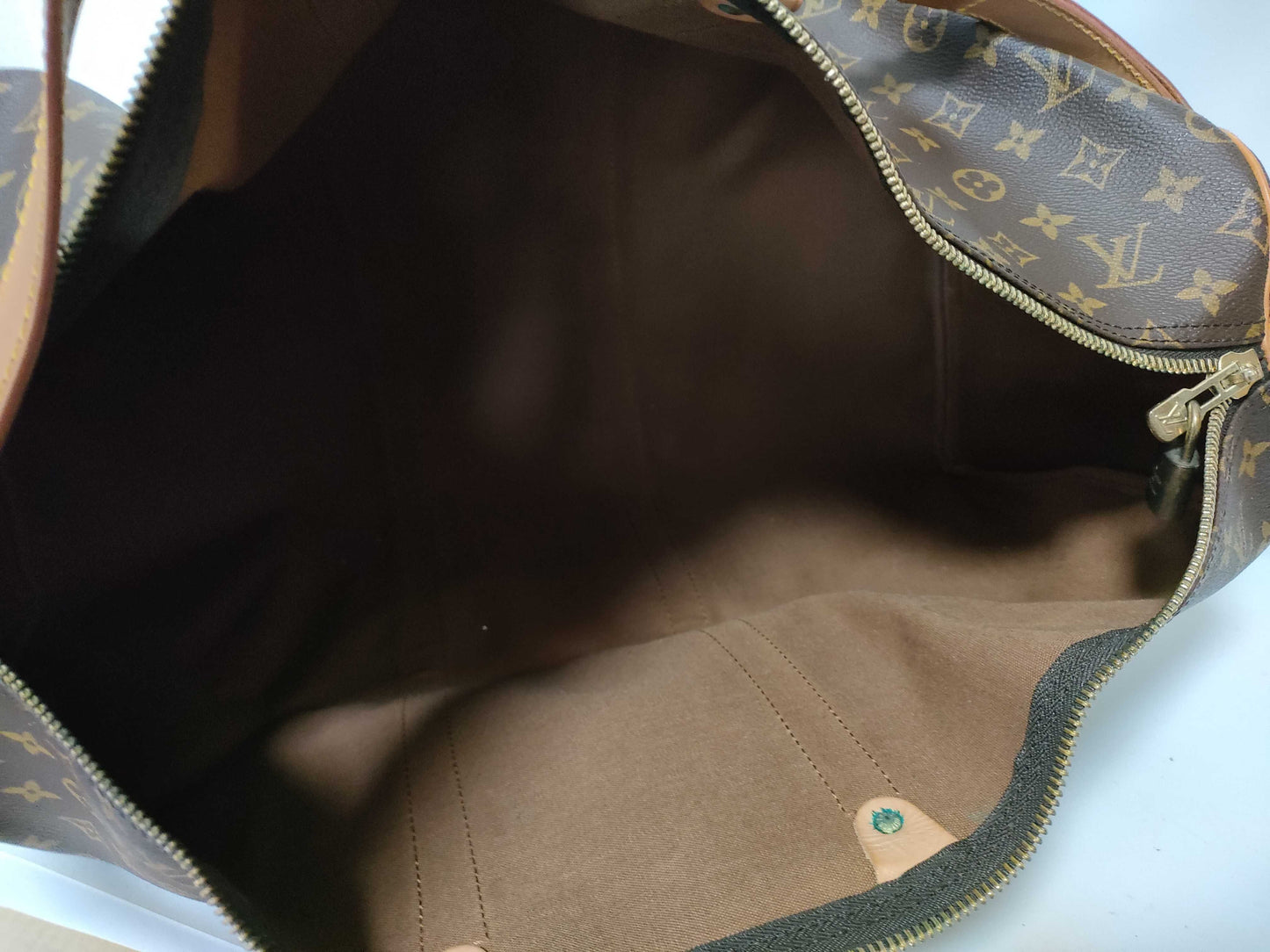 LOUIS VUITTON M41414 Monogram LV Monogram Keepall Bandouliere 55 M41414 SP1910 Boston Bag