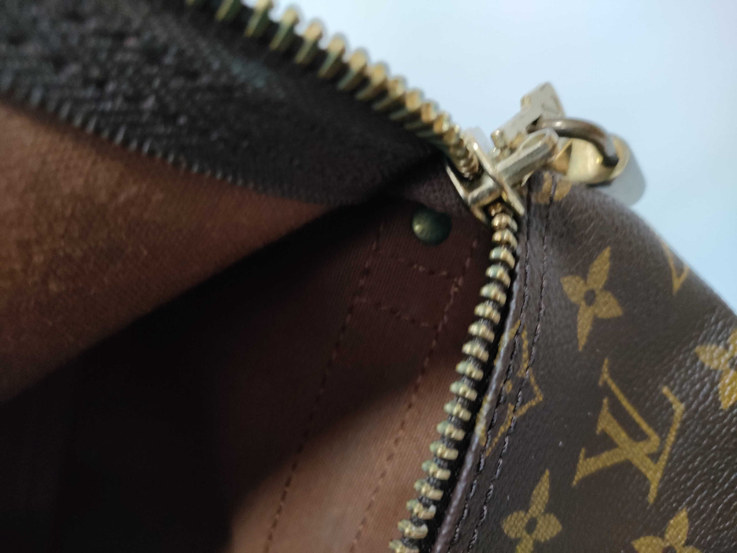 LOUIS VUITTON M41414 Monogram LV Monogram Keepall Bandouliere 55 M41414 SP1910 Boston Bag