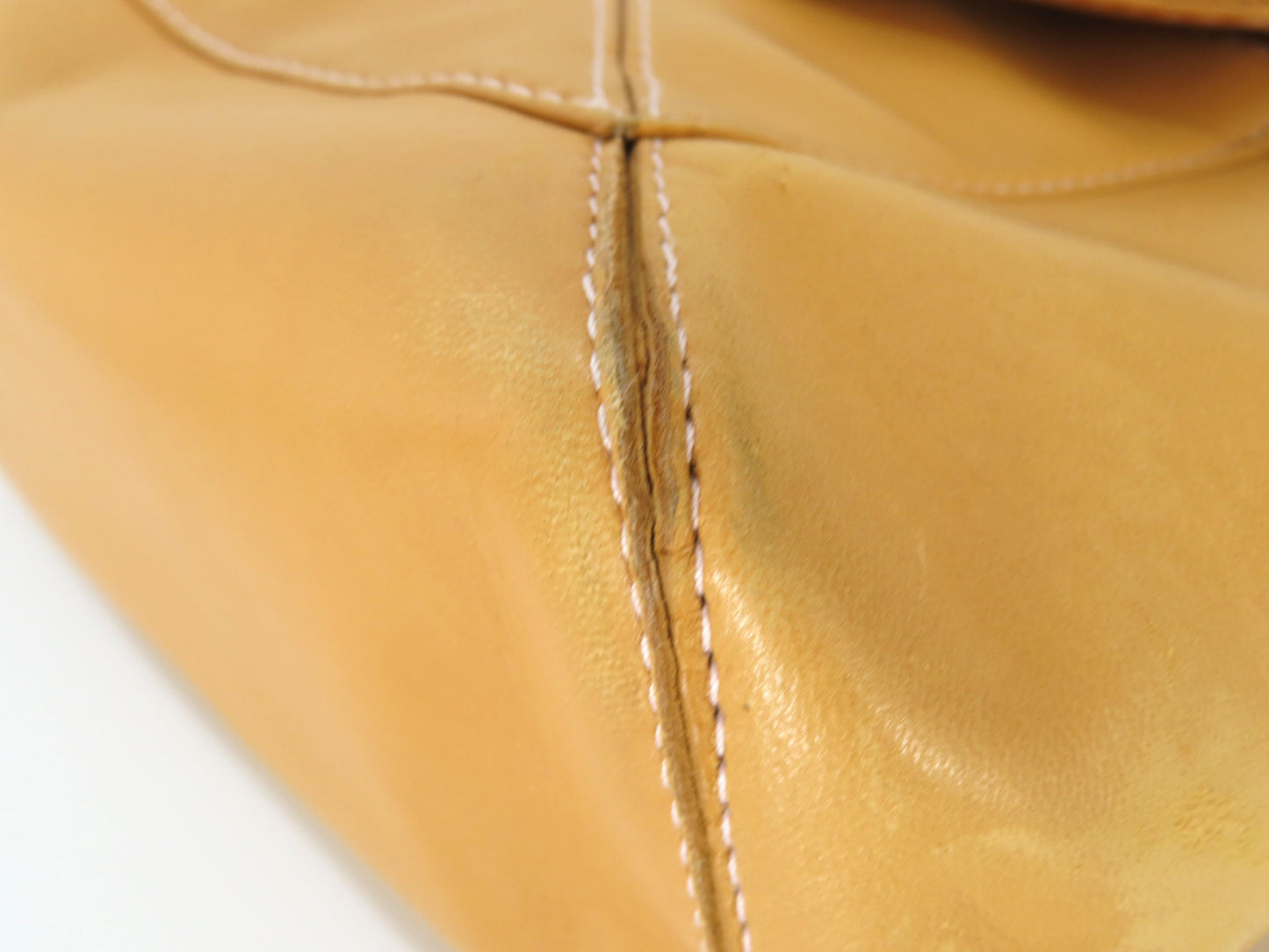 LOEWE Anagram Leather Handbag Brown