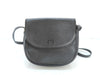 Burberrys Leather Shoulder Bag Black Shoulder Bag