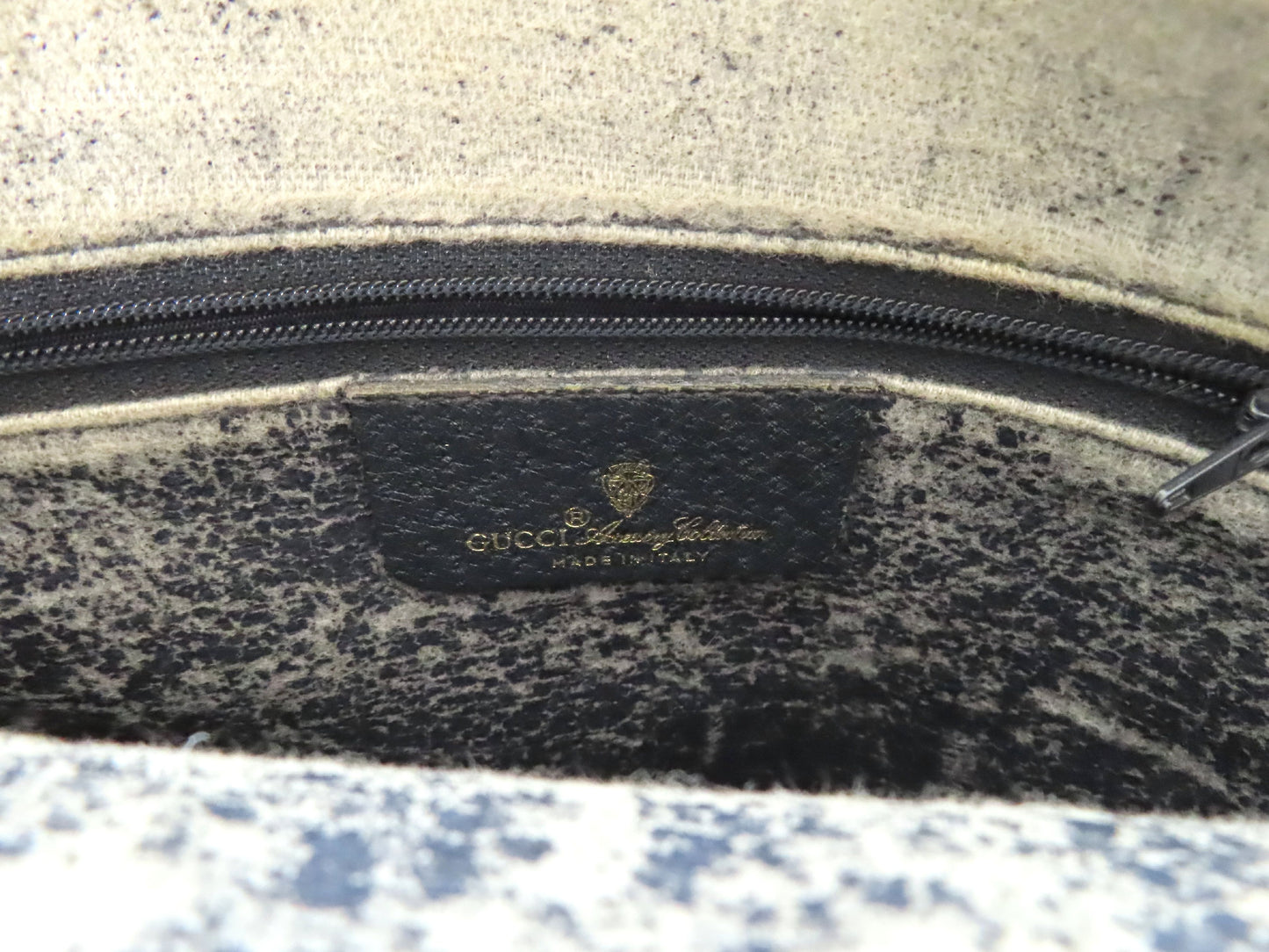 GUCCI Sherry Line GG Supreme Shoulder Bag 56.02.088 Navy Shoulder Bag