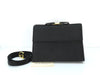 Salvatore Ferragamo Vara Ribbon Nylon Canvas Shoulder Bag AQ215231 Black Shoulder Bag