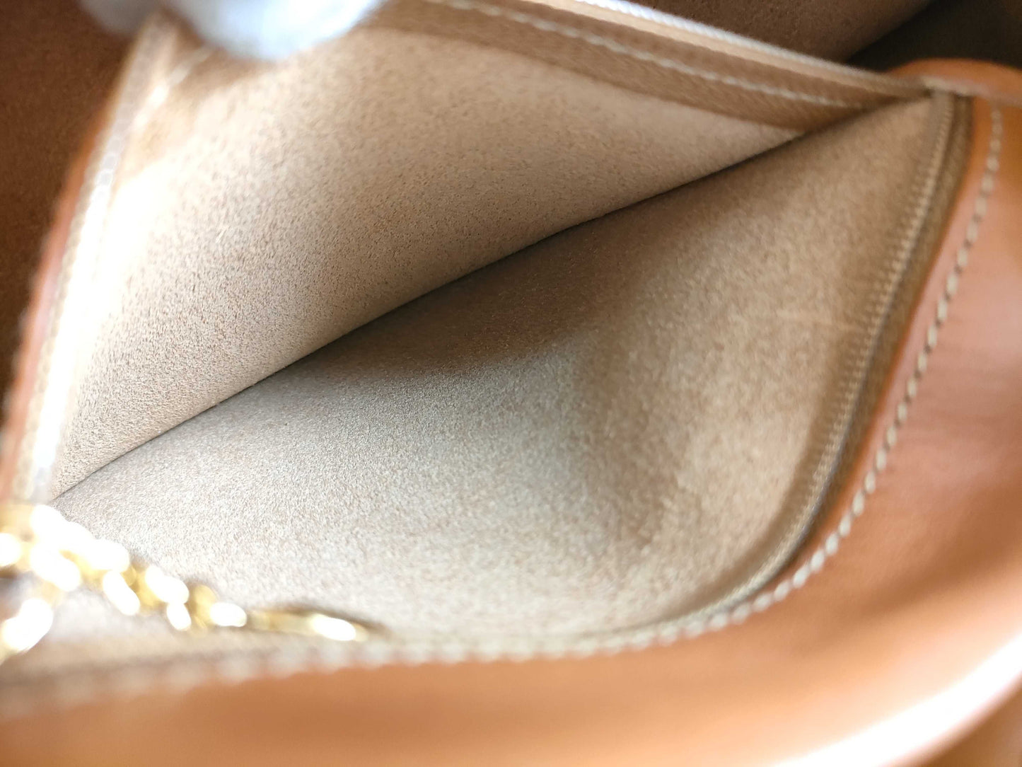 GUCCI Bamboo Leather Body Bag 003-2113-0036 Brown Shoulder Bag
