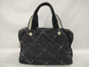 CHANEL Travel Line Nylon Mini Boston Bag 5737031 Black Handbag