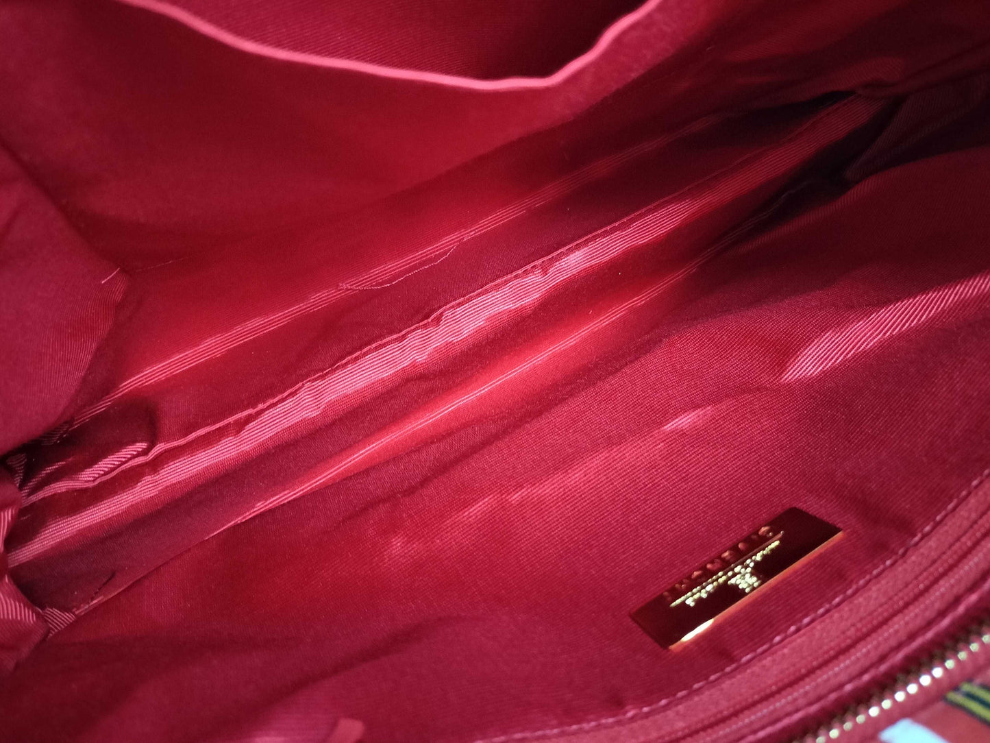 GIVENCHY Canvas Shoulder Bag Red Shoulder Bag