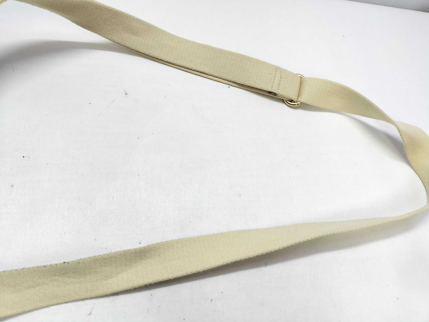 Salvatore Ferragamo Gancini PVC and Leather Shoulder Bag AU-21/4933 White and Brown
