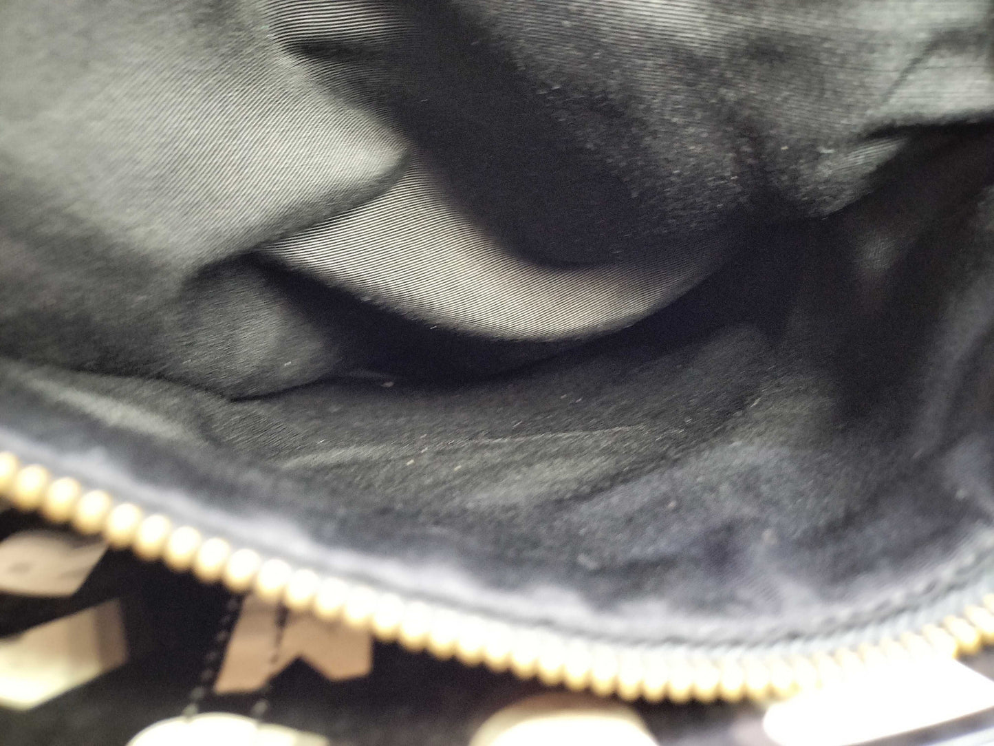 MARC JACOBS Leather Tote Bag Black x White Tote Bag