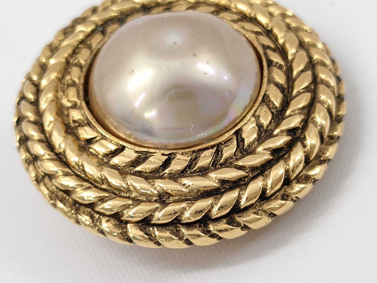 CHANEL Chanel GP Gold Earrings