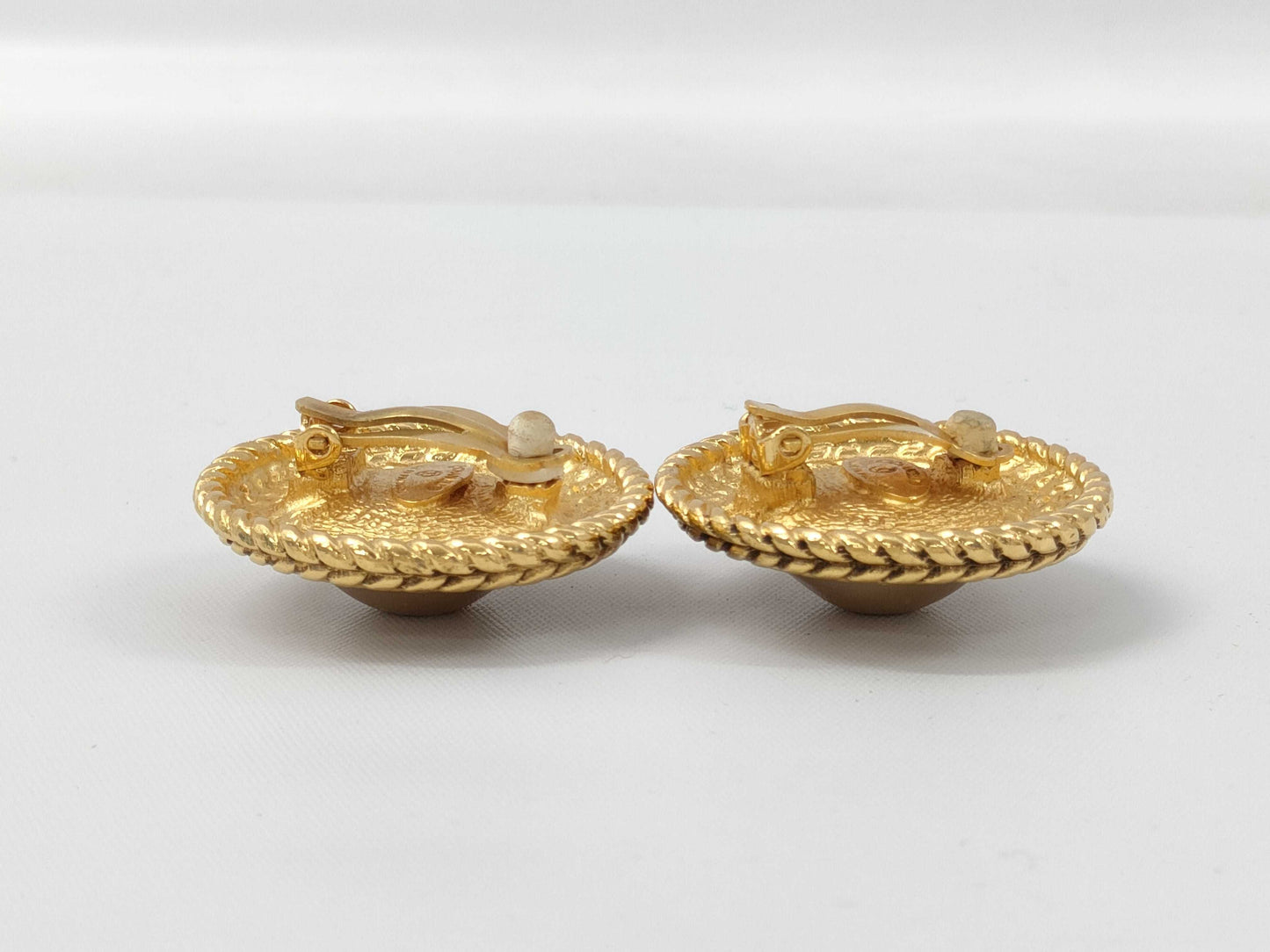 CHANEL Chanel GP Gold Earrings