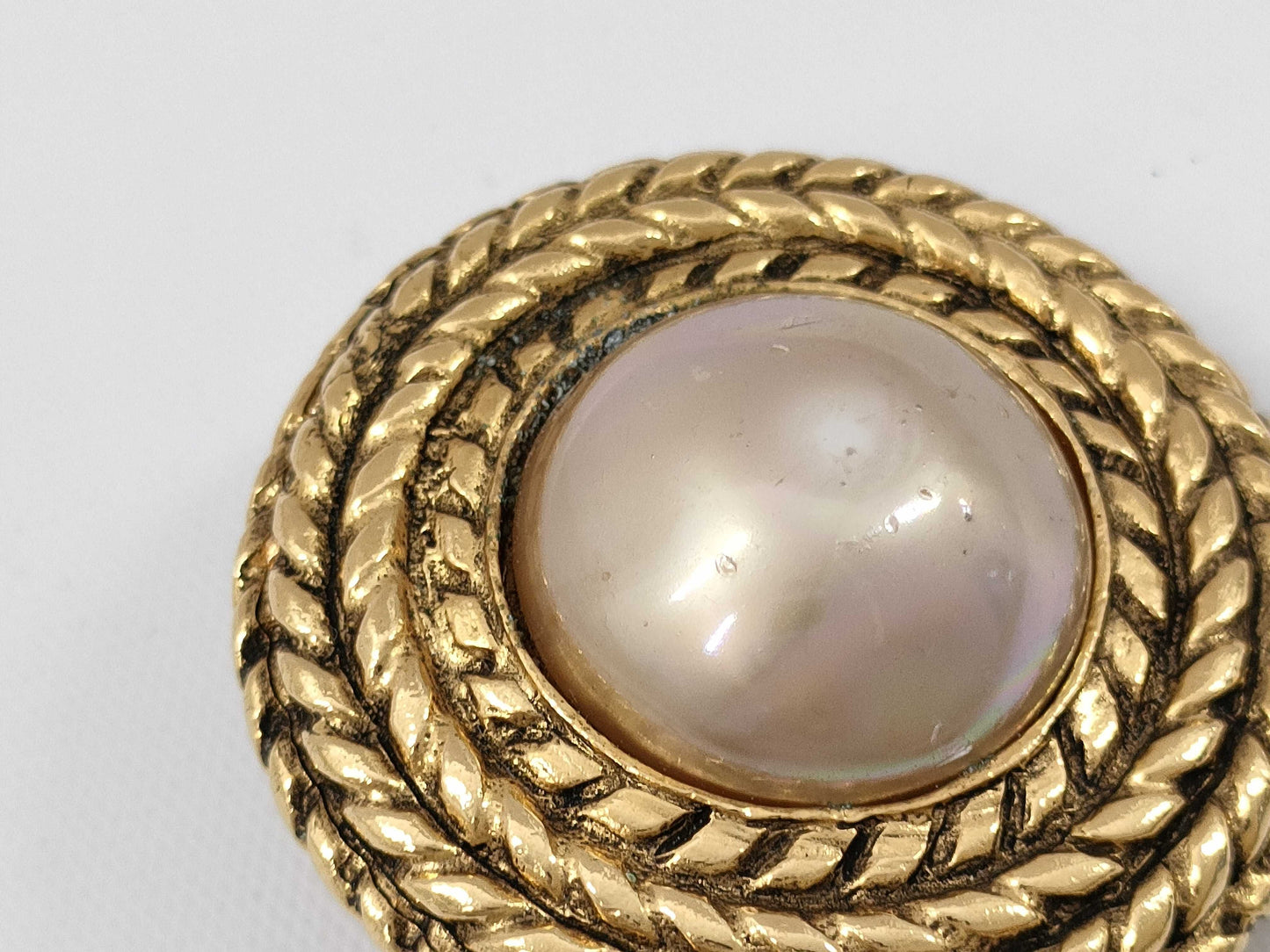 CHANEL Chanel GP Gold Earrings