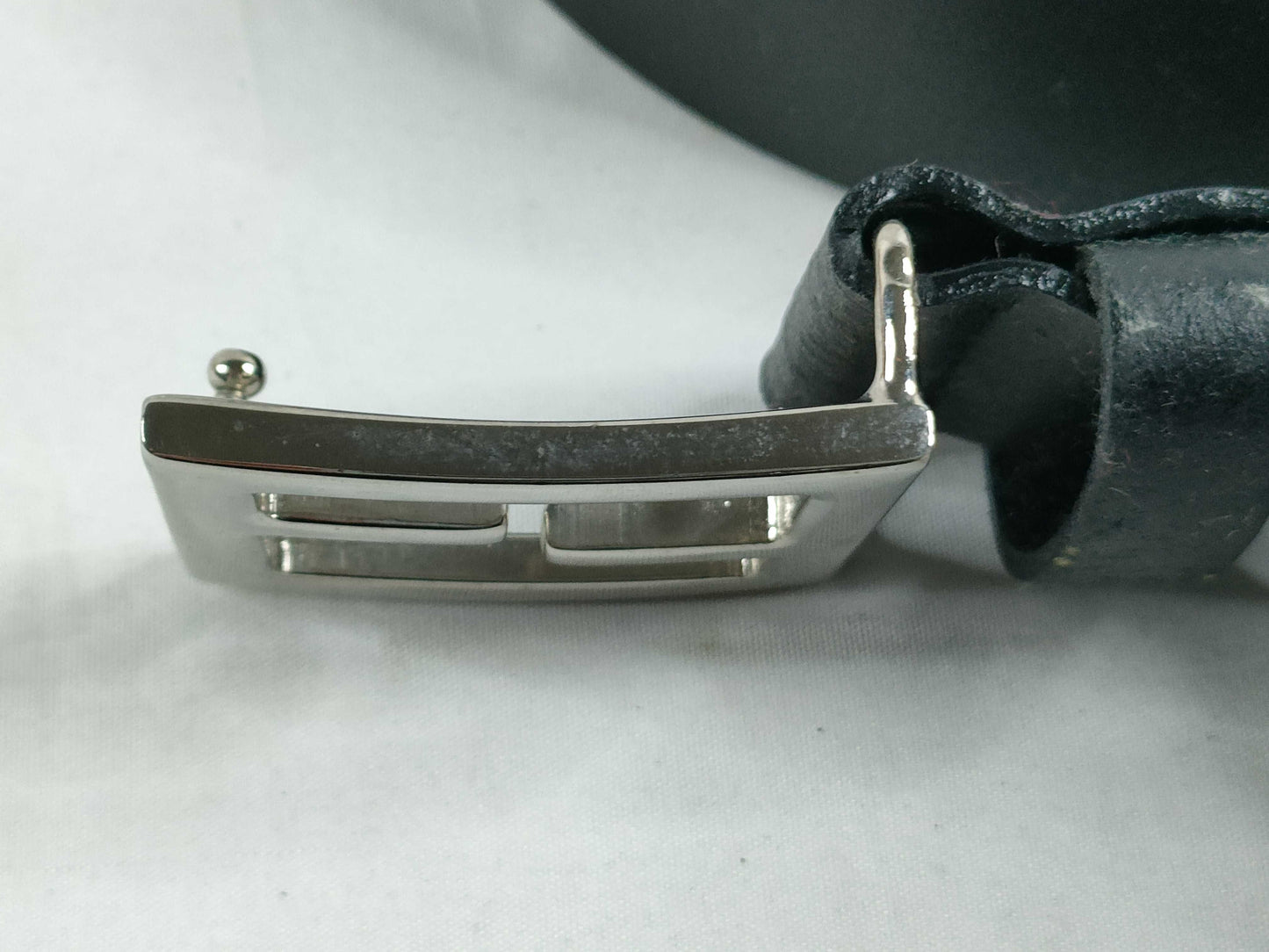 FENDI Leather Belt Black Belt