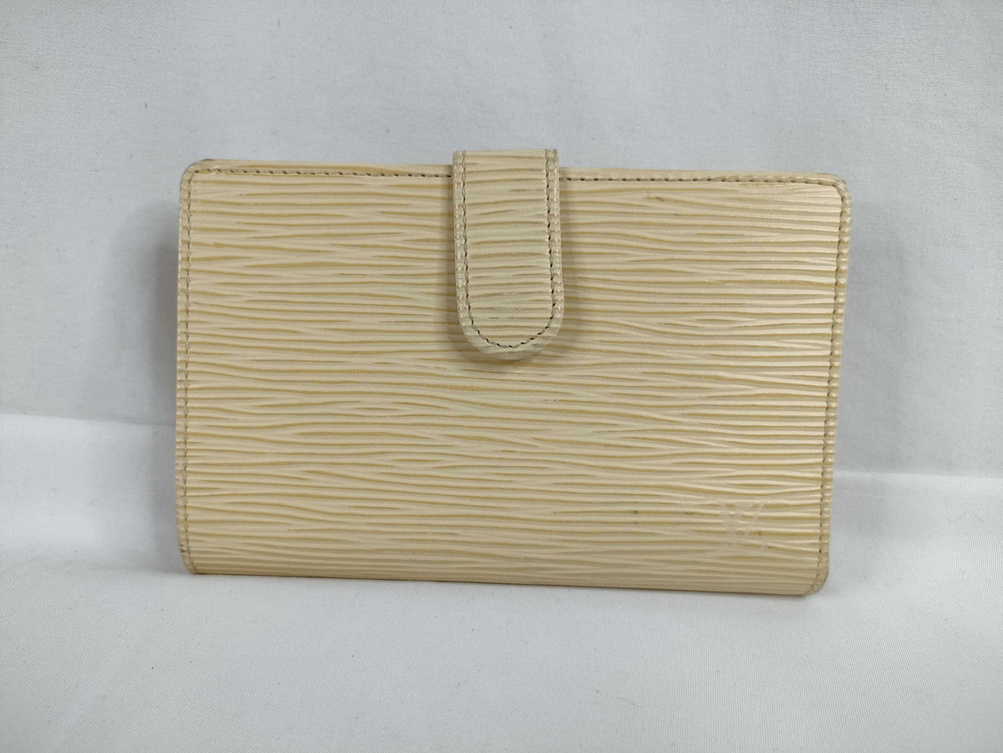 LOUIS VUITTON M6324A Epi Leather LV Epi Porte Monnaie Bi-fold Viennois M6324A MI0052 Wallet