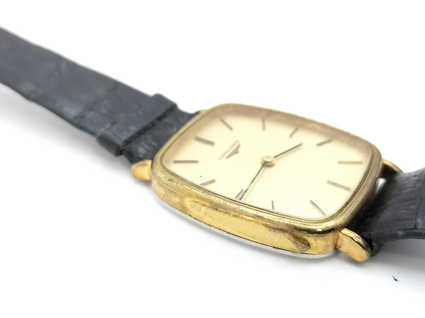 LONGINES 18786621 Manual Winding Gold Dial Women's Watch