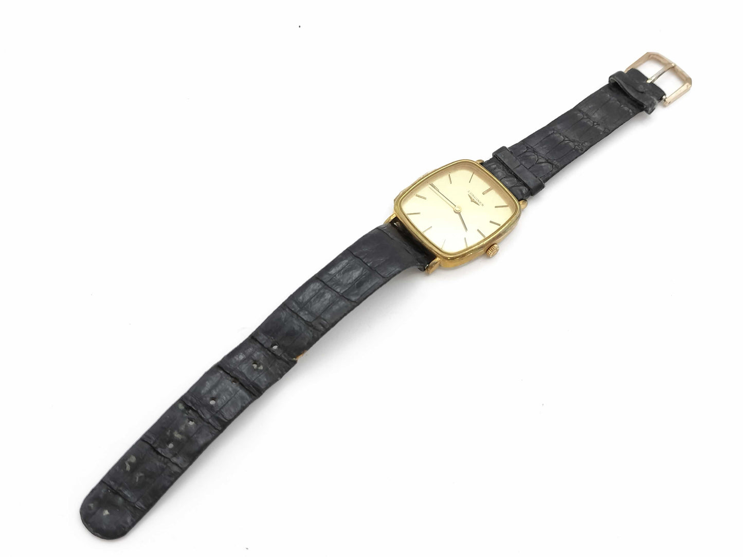 LONGINES 18786621 Manual Winding Gold Dial Women's Watch