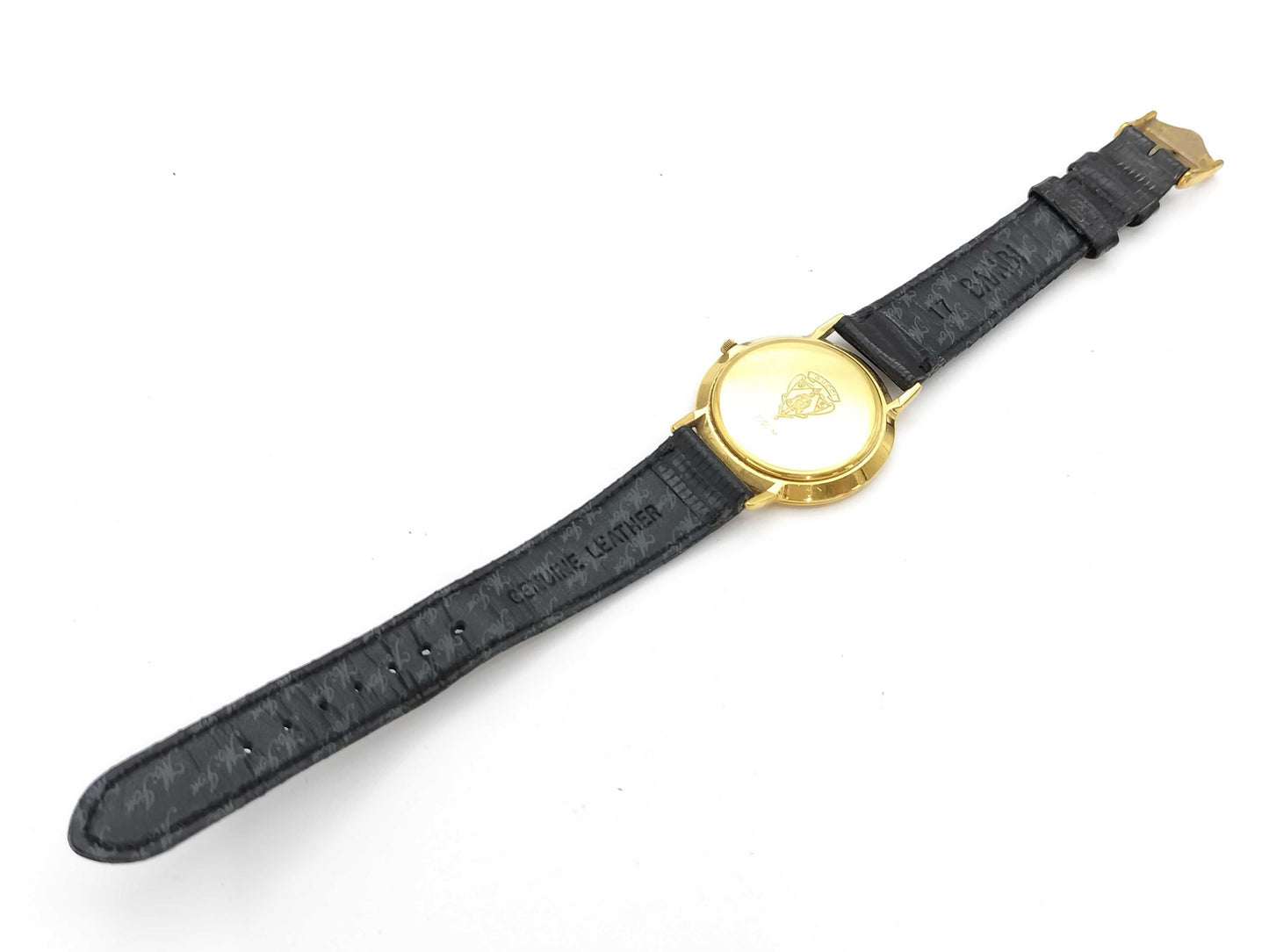 GUCCI 3000M 0089705 Quartz Black Dial Boys' Watch Not Working/No Operational Guarantee
