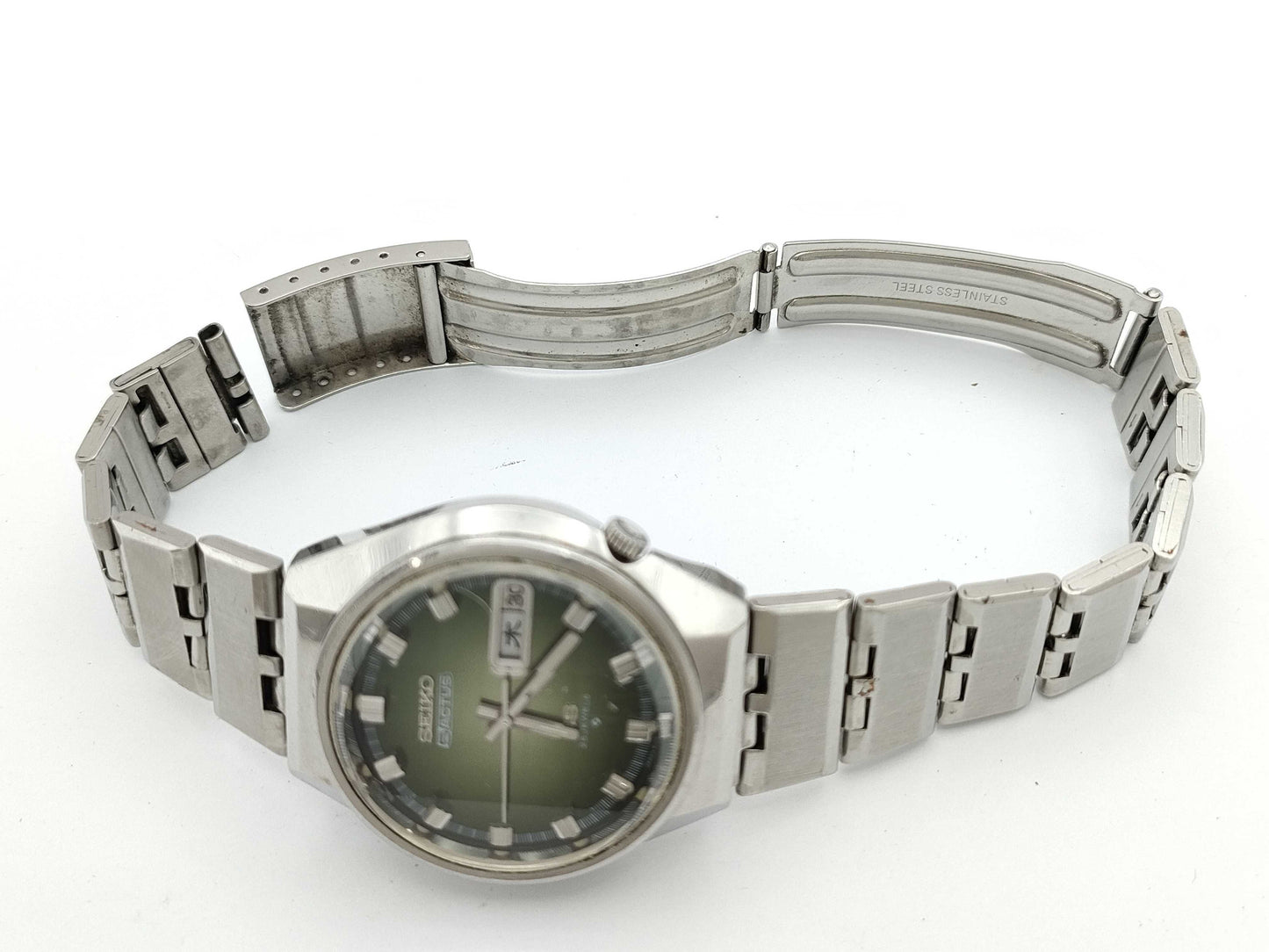 SEIKO 5 Actus 6106-7690 451264 Automatic Green Dial Men's Watch