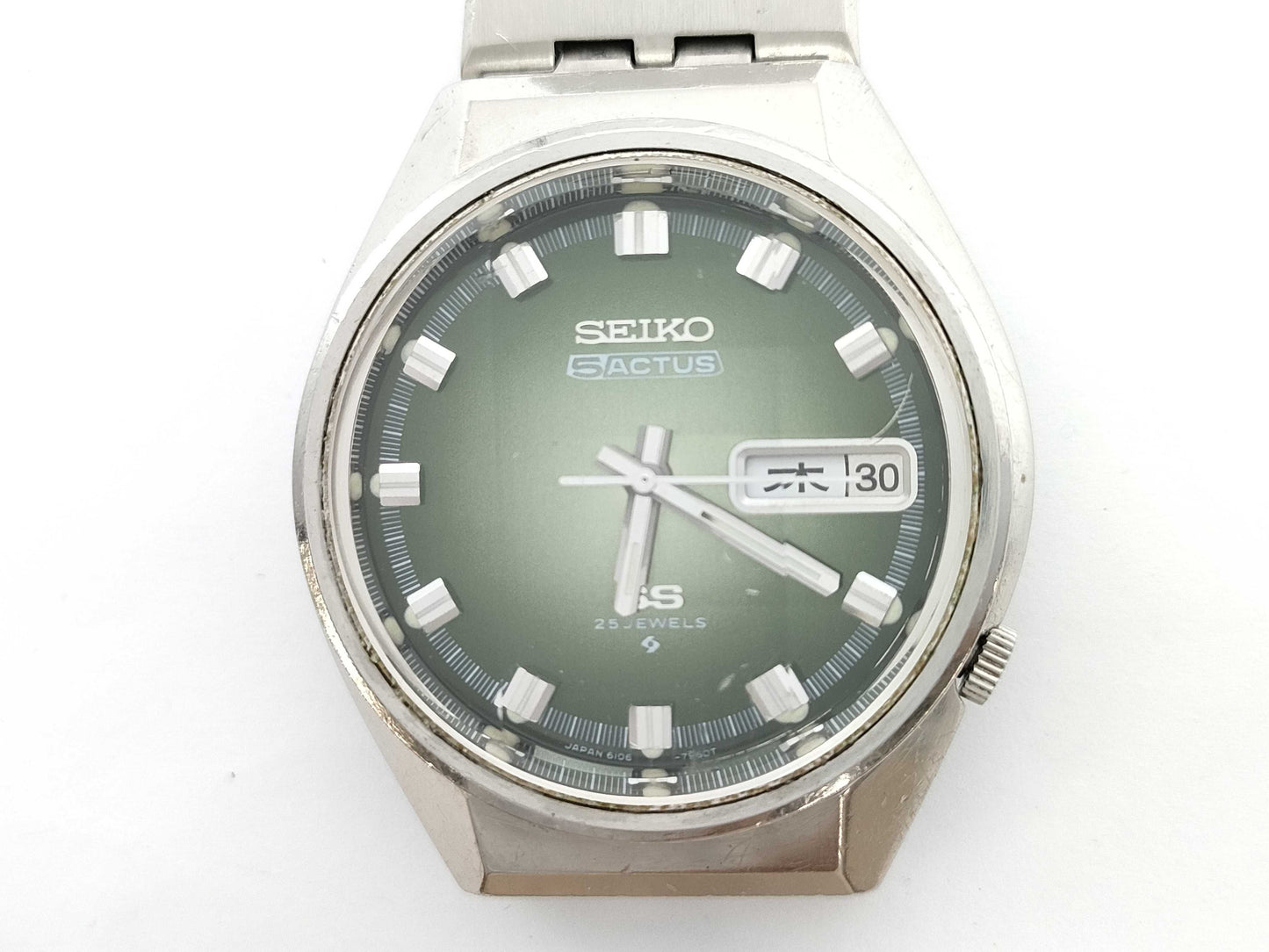 SEIKO 5 Actus 6106-7690 451264 Automatic Green Dial Men's Watch