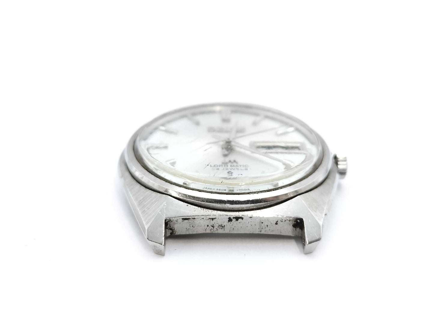 SEIKO Roadmatic 5606-7000 8D8707 Automatic Silver Dial Boys' Watch