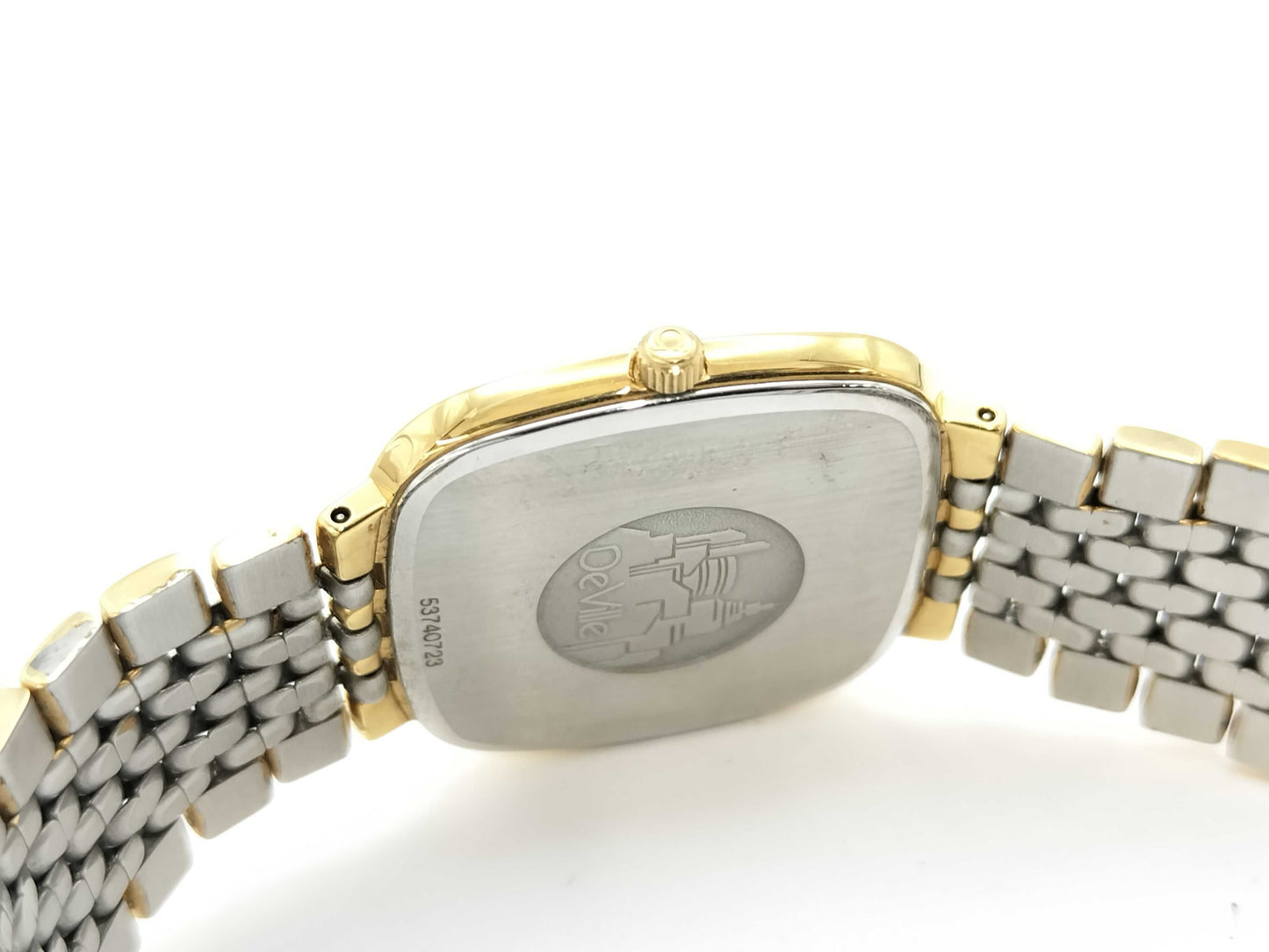 OMEGA 53740723 Quartz Gold Dial Women's Watch