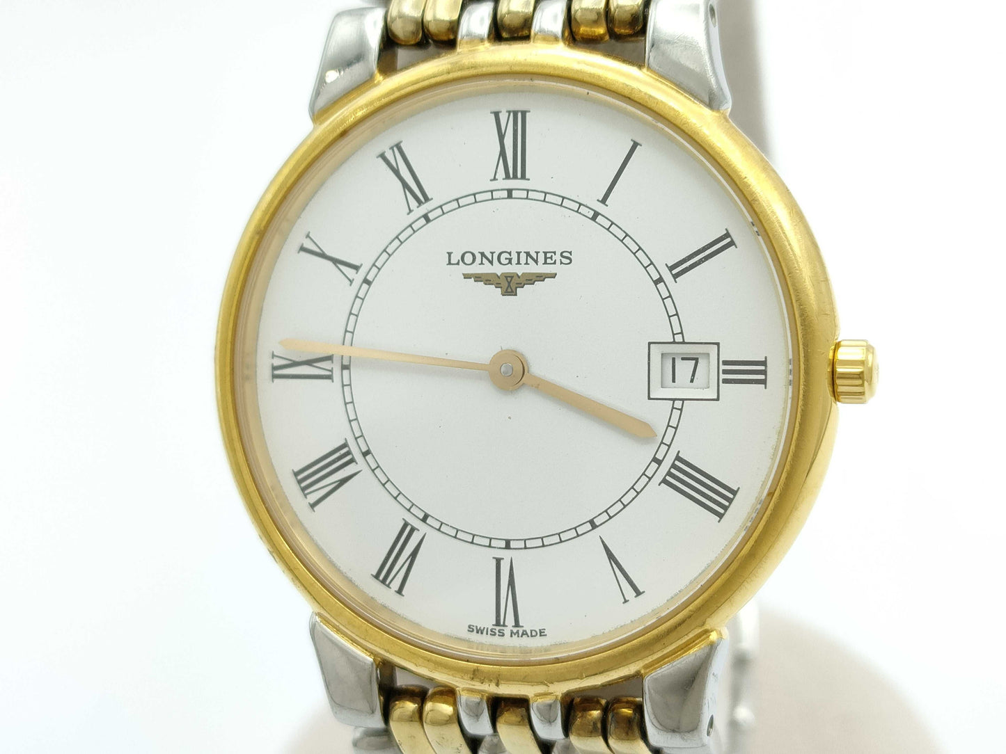LONGINES L5.632.3 28032239 Quartz White Dial Boys' Watch