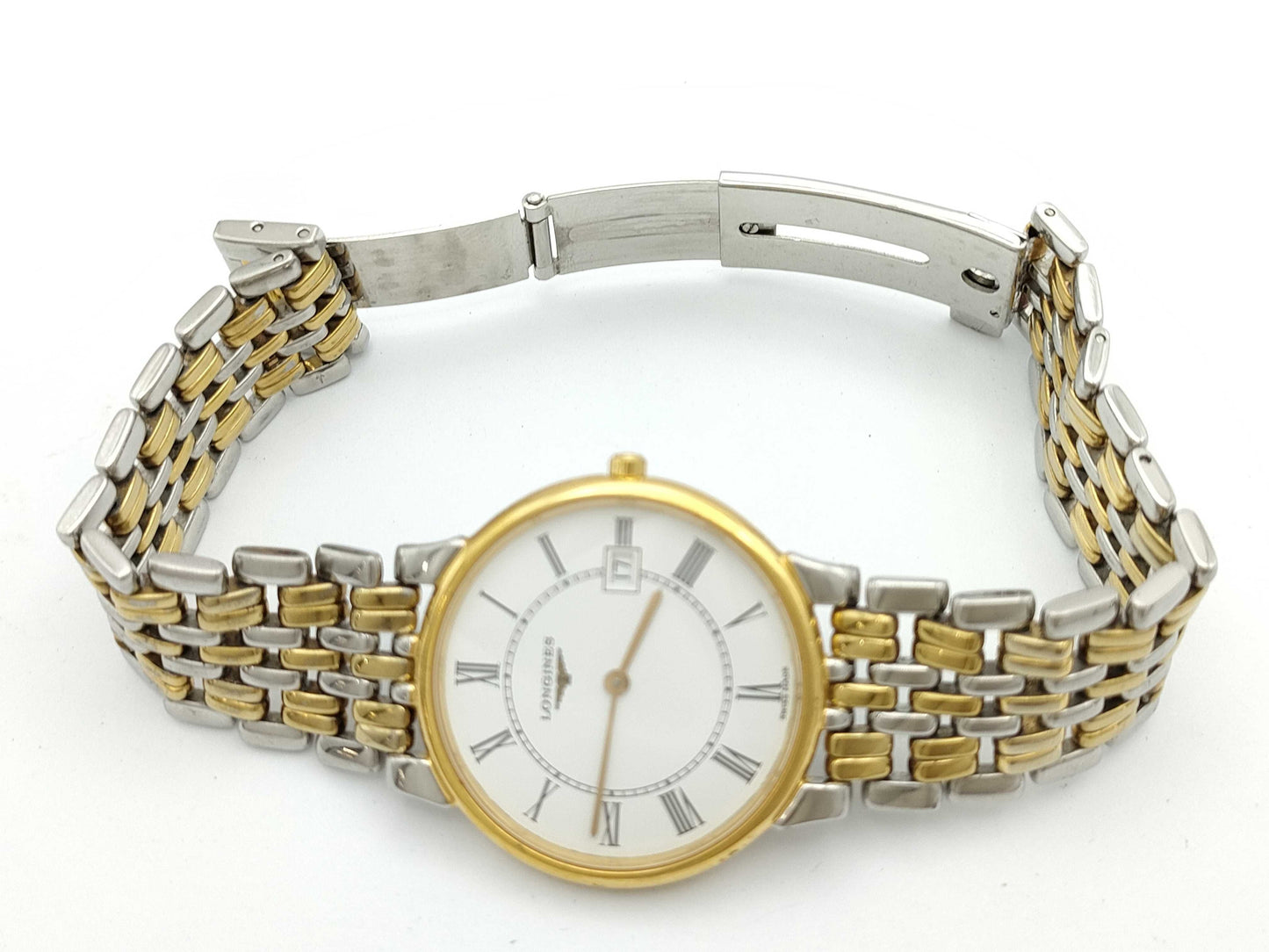 LONGINES L5.632.3 28032239 Quartz White Dial Boys' Watch