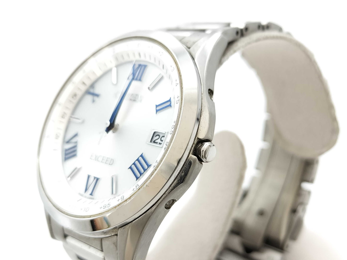 CITIZEN Exceed H149-T023533 791021477 Silver Dial Malfunctioning Men's Watch