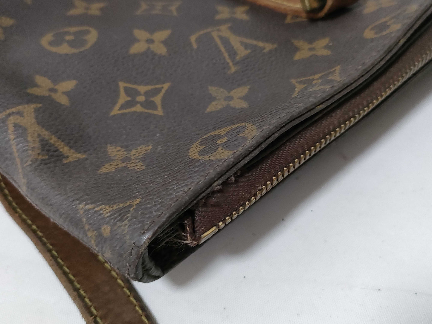 LOUIS VUITTON M51151 Monogram LV Monogram Gabardine Maison M51151 TH0072 Shoulder Bag
