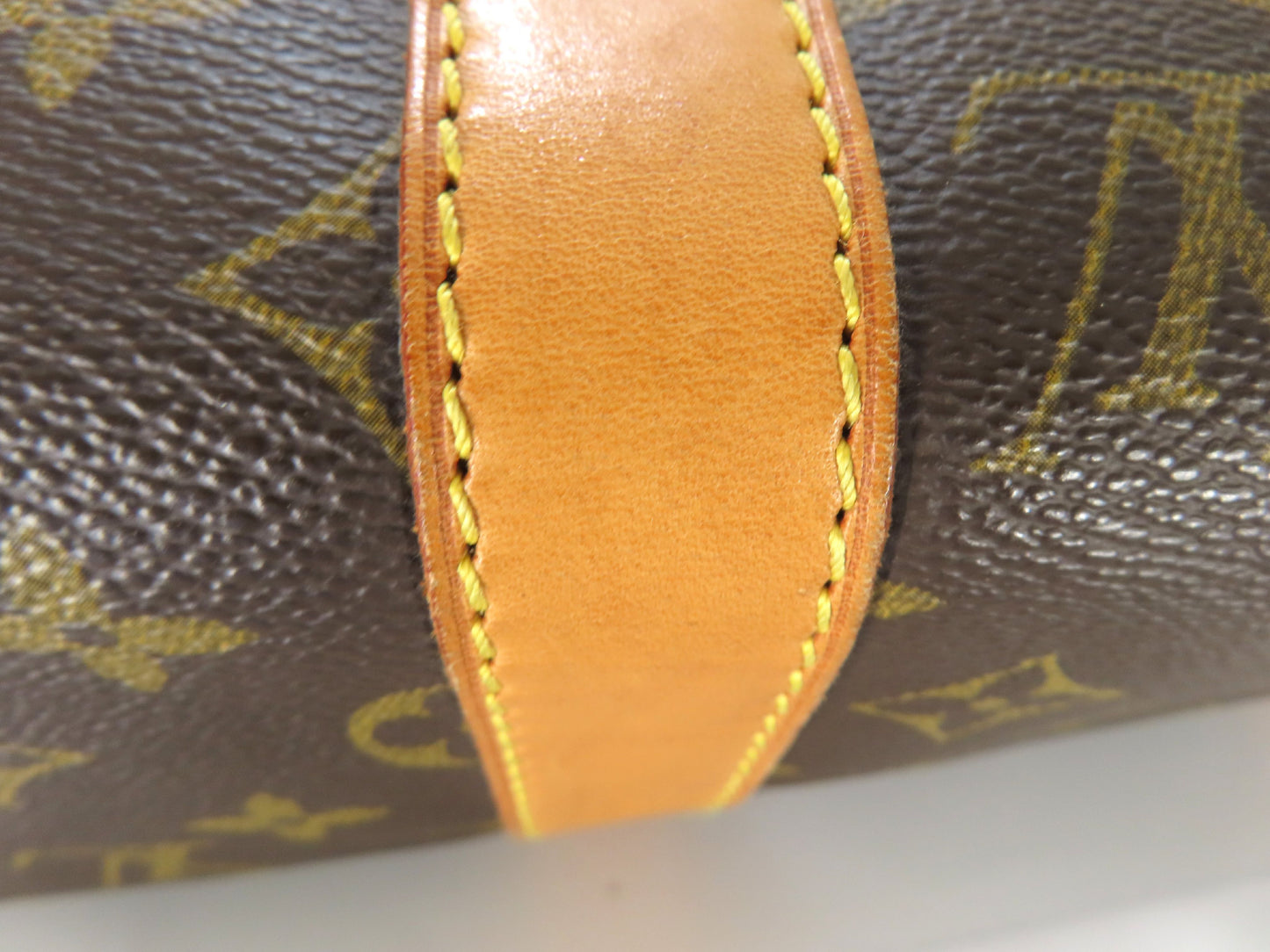 LOUIS VUITTON LV Monogram Keepall Bandouliere 50 M41416 VI1914 Boston Bag