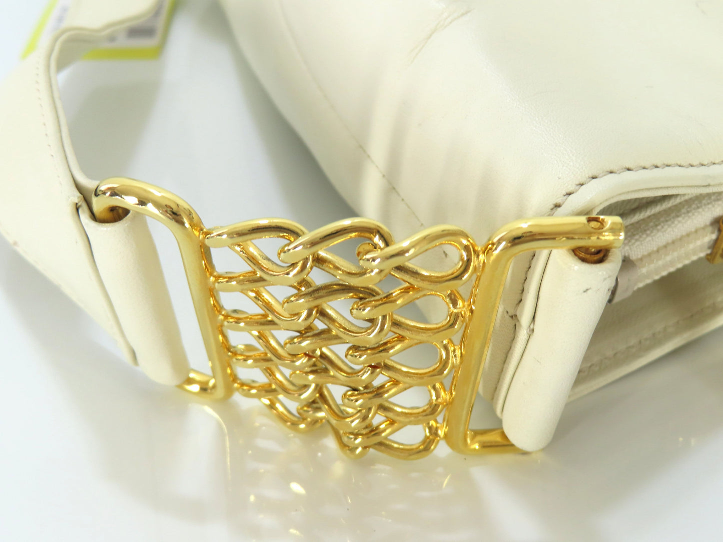VALENTINO Valentino Garavani Leather Shoulder Bag White Bag