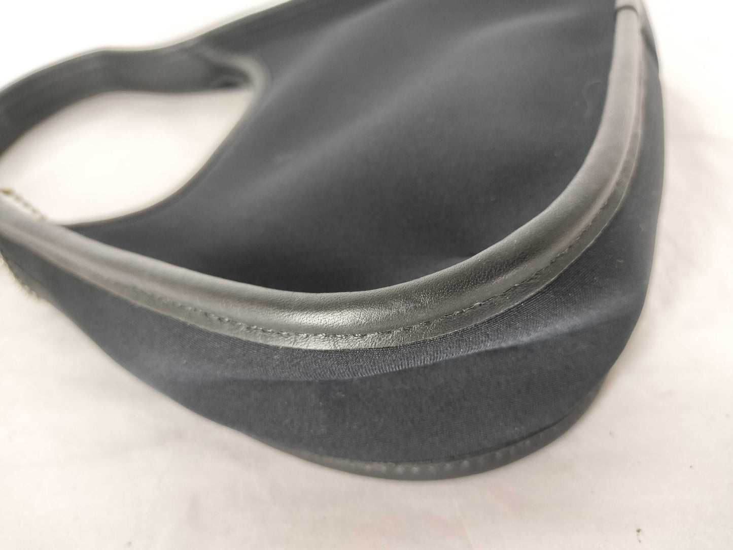 COACH Polyurethane and Leather One-Shoulder Bag 6202 Black Shoulder Bag