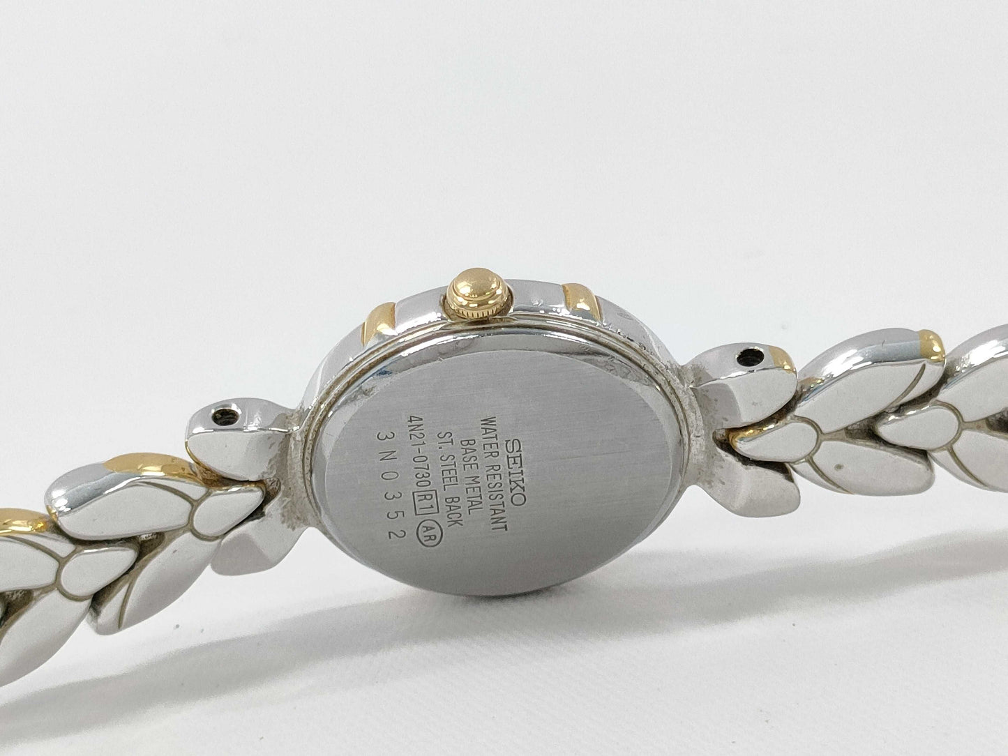 SEIKO Tissé 4N21-0730 3N0352 QZ Women's Watch, Not Working, No Operational Guarantee